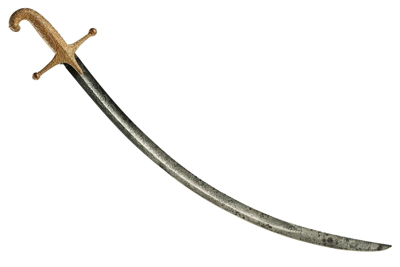 Saber of a Superior Officer from the reign of Emperor Dom Pedro II view 2