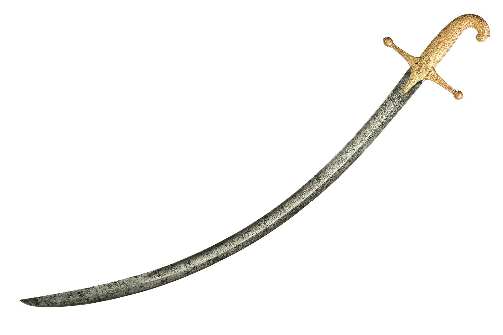 Saber of a Superior Officer from the reign of Emperor Dom Pedro II view 3