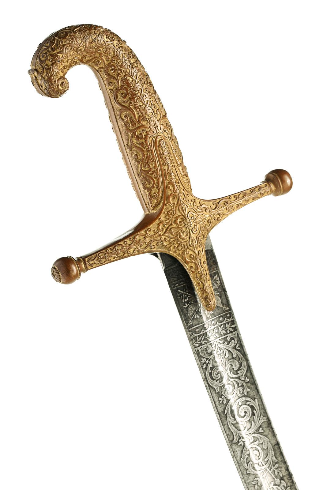 Saber of a Superior Officer from the reign of Emperor Dom Pedro II view 4