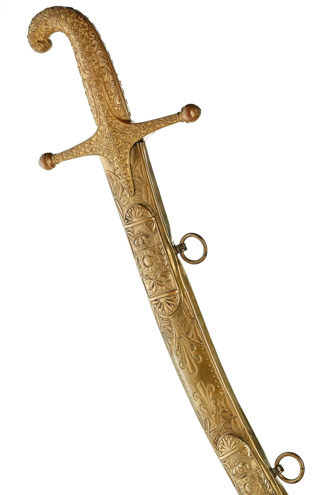 Saber of a Superior Officer from the reign of Emperor Dom Pedro II view 7