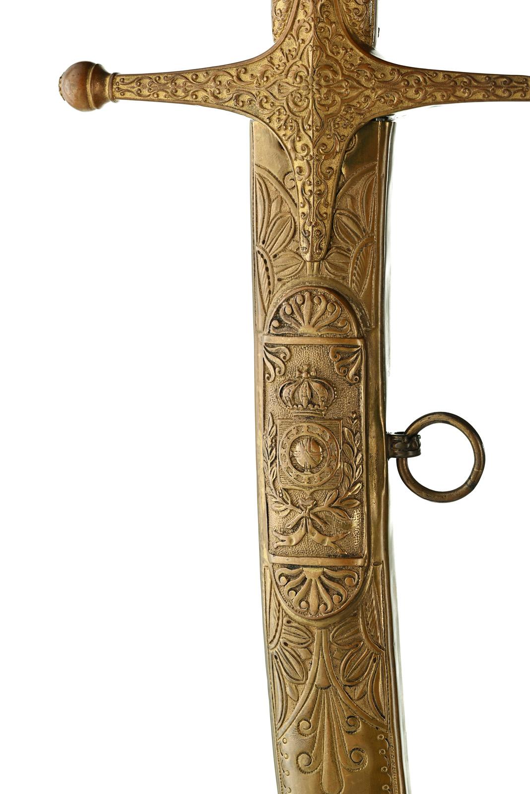 Saber of a Superior Officer from the reign of Emperor Dom Pedro II view 8