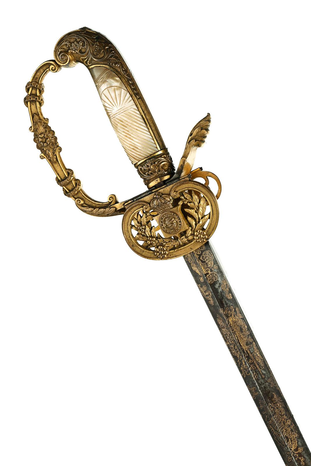 Imperial Brazilian Naval Officer's Sword, Regulation Model of 1823. view 6