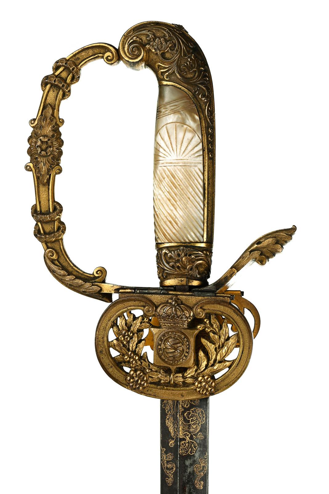 Imperial Brazilian Naval Officer's Sword, Regulation Model of 1823. view 4