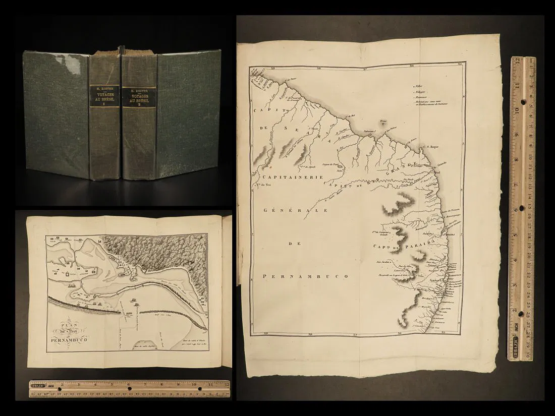 H. Koster Voyage au Bresil 1818. First French edition view 2